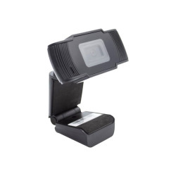 Nilox NXWCA02 - Webcam - colore - 1280 x 720 - 720p - focale fisso - audio - USB 2.0 - MJPEG, YUV2