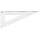 Squadra linea Profil - alluminio - 60gradi - 35cm  - Arda