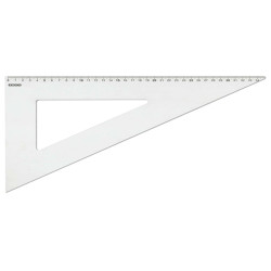 Squadra linea Profil - alluminio - 60gradi - 35cm  - Arda