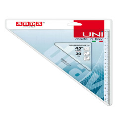 Squadra Uni - 45gradi - 30cm - Arda