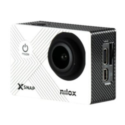Nilox X-SNAP - Action camera - 4K - 4.0 MP - Wireless LAN - impermeabile fino a 30 m - bianco