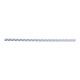 GBC CombBind - 12 mm - 21 anelli - A4 (210 x 297 mm) - 95 fogli - bianco - 100 pezzi pettine per la rilegatura in plastica - pe
