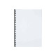 GBC CombBind - 14 mm - 21 anelli - A4 (210 x 297 mm) - 125 fogli - nero - 100 pezzi pettine per la rilegatura in plastica - per