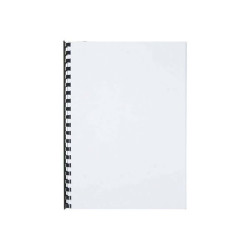 GBC CombBind - 14 mm - 21 anelli - A4 (210 x 297 mm) - 125 fogli - nero - 100 pezzi pettine per la rilegatura in plastica - per