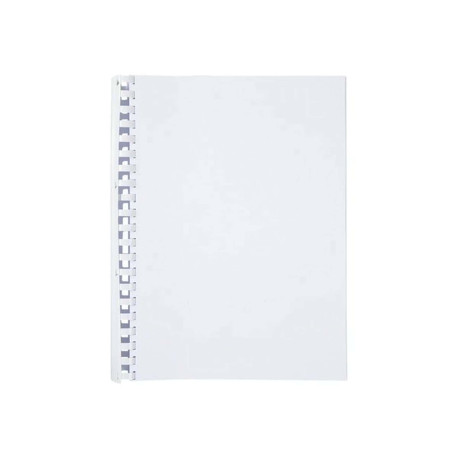 GBC CombBind - 45 mm - 21 anelli - A4 (210 x 297 mm) - 390 fogli - bianco - 50 pezzi pettine per la rilegatura in plastica - pe