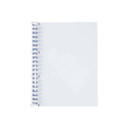 GBC CombBind - 51 mm - 21 anelli - A4 (210 x 297 mm) - 450 fogli - bianco - 50 pezzi pettine per la rilegatura in plastica - pe