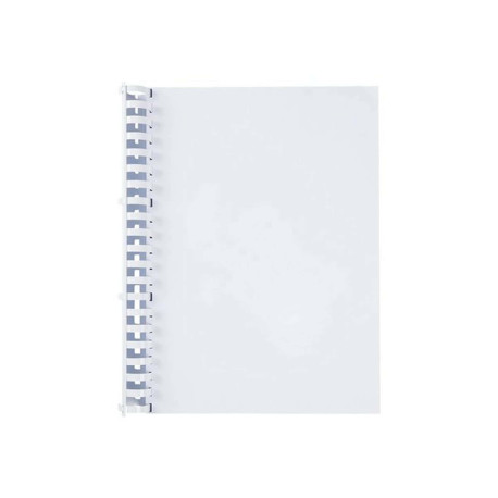 GBC CombBind - 51 mm - 21 anelli - A4 (210 x 297 mm) - 450 fogli - bianco - 50 pezzi pettine per la rilegatura in plastica - pe