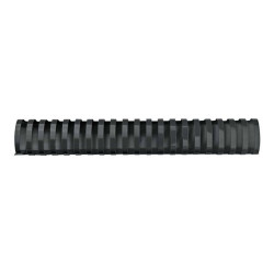 GBC CombBind - 51 mm - 21 anelli - A4 (210 x 297 mm) - 450 fogli - nero - 50 pezzi pettine per la rilegatura in plastica - per 