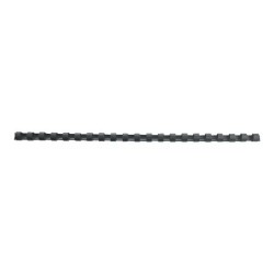 GBC CombBind - 6 mm - 21 anelli - A4 (210 x 297 mm) - 25 fogli - nero - 100 pezzi pettine per la rilegatura in plastica - per P