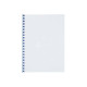 GBC CombBind - 8 mm - 21 anelli - A4 (210 x 297 mm) - 45 fogli - blu - 100 pezzi pettine per la rilegatura in plastica - per P/