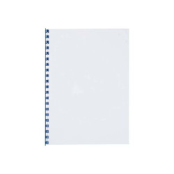 GBC CombBind - 8 mm - 21 anelli - A4 (210 x 297 mm) - 45 fogli - blu - 100 pezzi pettine per la rilegatura in plastica - per P/