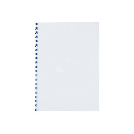 GBC CombBind - 8 mm - 21 anelli - A4 (210 x 297 mm) - 45 fogli - blu - 100 pezzi pettine per la rilegatura in plastica - per P/