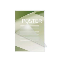 GBC Document Laminating Pouch - 125 micron - confezione da 100 - brillante - 462 x 600 mm rivestimento di plastificazione - per