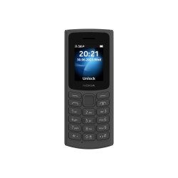 Nokia 105 4G - 4G telefono con funzionalità - dual SIM - RAM 48 MB / Internal Memory 128 MB - 160 x 120 pixel - nero