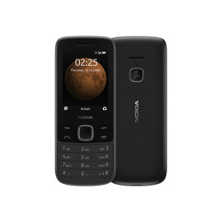 Nokia 225 4G - 4G telefono con funzionalità - dual SIM - RAM 64 MB / Internal Memory 128 MB - miniSDHC slot - display LCD - 320