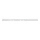 GBC WireBind - Metallo - 25.4 mm - 23 anelli - A4 (210 x 297 mm) - 220 fogli - argento - 200 pezzi filo di legatura