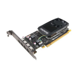 NVIDIA Quadro P1000 - Scheda grafica - Quadro P1000 - 4 GB GDDR5 - PCIe 3.0 x16 - 4 x Mini DisplayPort - per ThinkCentre M75t G