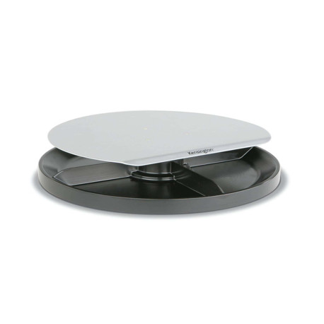 Supporto monitor Spin2 - portaccessori - portata massima 18 kg - grigio - Kensington