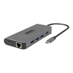 Hamlet HDKC-PD200 - Docking station - USB-C - HDMI - GigE