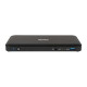 Hamlet HDOCKS600C - Docking station - USB-C 3.2 Gen 2 - HDMI, 2 x DP - GigE