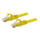 StarTech.com Cavo Ethernet CAT 6 UTP  da 1.5 m - Cavo di rete Gigabit antigrovigio 24 AWG - Giallo  (N6PATC150CMYL) - Cavo patc