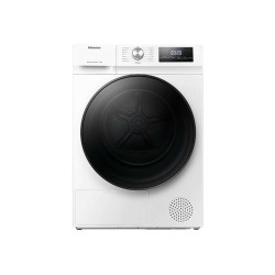 Hisense DHQA902U - Asciugatrice - larghezza: 59.5 cm - prof. 66 cm - altezza: 84.5 cm - caricamento frontale - bianco