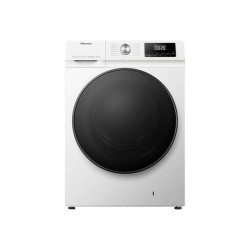 Hisense WDQA9014EVJM - Lavasciuga - larghezza: 59.5 cm - prof. 61 cm - altezza: 84.5 cm - caricamento frontale - 66 litri - 9 k