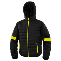 Piumino imbottito Bloom - taglia XL - nero/giallo - Deltaplus