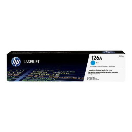 HP 126A - Ciano - originale - LaserJet - cartuccia toner (CE311A) - per Color LaserJet Pro CP1025- LaserJet Pro MFP M175- TopSh
