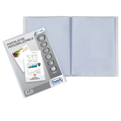 Portalistini personalizzabile Sviluppo - buccia - 22x30 cm - 60 buste - trasparente - Favorit