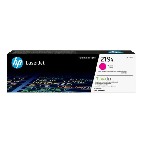 HP 219A - Magenta - originale - LaserJet - cartuccia toner (W2193A) - per P/N: 499Q6F-B19, 499Q8F-B19