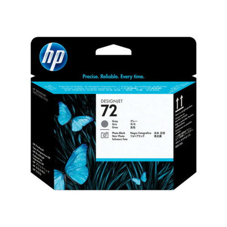 HP 72 - Grigio, nero per foto - testina di stampa - per DesignJet T1100, T1100ps, T1200, T1200ps, T1300, T610, T620, T770, T790