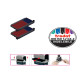 Tamponi 6/4912-2 - blu/rosso - Trodat - Blister 2 pezzi