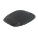 Tappetino per mouse con poggiapolsi - schiuma - nero - Kensington