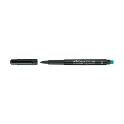 Pennarello Multimark universale permanente con gomma  - punta media 1,0mm - nero - Faber-Castell