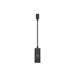 HP USB-C to RJ45 Adapter G2 - Adattatore di rete - USB-C - Gigabit Ethernet x 1 - per HP 250 G9- Chromebook x360- ENVY Laptop 1