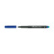 Pennarello Multimark universale permanente con gomma - punta media 1,0mm - blu - Faber-Castell