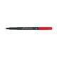 Pennarello Multimark universale permanente con gomma - punta media 1,0mm - rosso - Faber-Castell