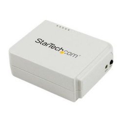 StarTech.com Server di Stampa Wireless N ad 1 porta USB con porta ethernet 10/100 Mbps - WiFi Print Server USB - 802.11 b/g/n -