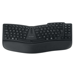 Tastiera Ergo wireless ricaricabile - KB675 EQ - nero - Kensington