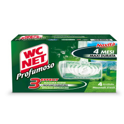 Tavoletta Profumoso Mountain Fresh - WC Net - 4 gabbiette da 34 gr