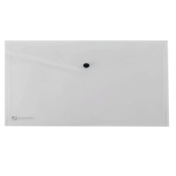 Busta con bottone Pull - A4 - PP - trasparente - King Mec