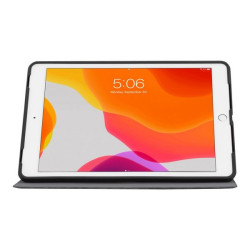 Targus Click-In - Flip cover per tablet - poliuretano, TPU (poliuretano termoplastico) - nero - 10.2" - 10.5" - per Apple 10.2-
