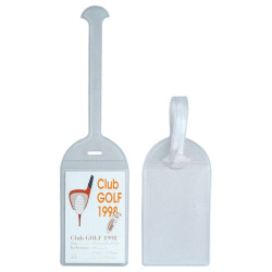 Portanome da valigia Travel 1 - 5,4 x 8,5 cm - Sei Rota - conf. 10 pezzi