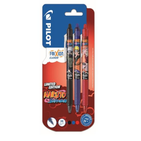 Pilot FRIXION CLICKER NARUTO ASSORTITI