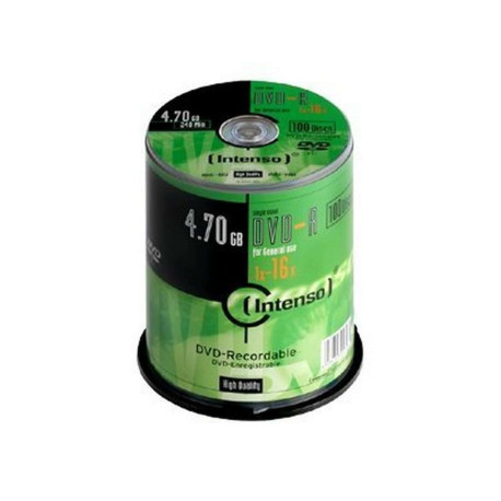 Intenso - 100 x DVD-R - 4.7 GB 16x - campana