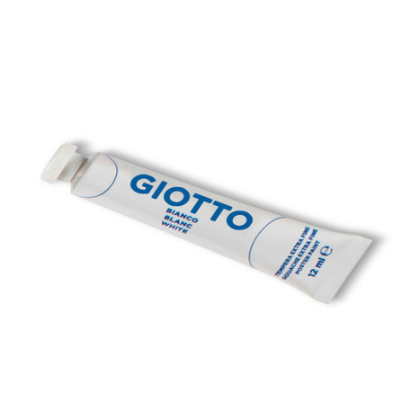 Tempera Tubo 4 - 12ml - bianco - Giotto