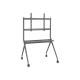 ITB Solution - Carrello - per touchscreen / LFD monitor - with shelf - nero - dimensione schermo: 55"-100"