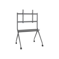 ITB Solution - Carrello - per touchscreen / LFD monitor - with shelf - nero - dimensione schermo: 55"-100"
