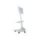 ITB Solution Gyro Trolley - Carrello - per display LCD - bianco - dimensione schermo: 55", 65" - interfaccia montaggio: 400 x 4
